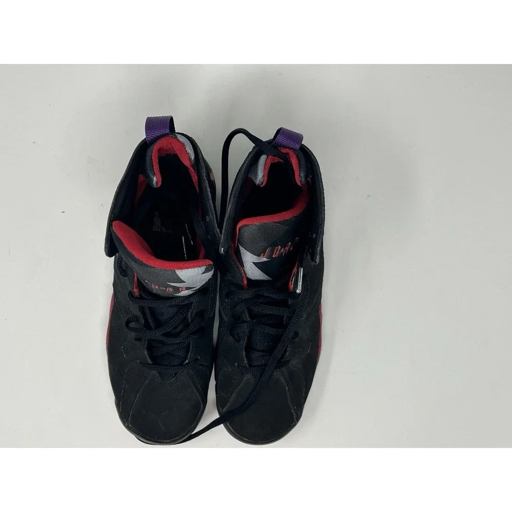 2012 Nike Air Jordan 7 Retro Promo Sample Raptors Size 5Y Black Purple Red